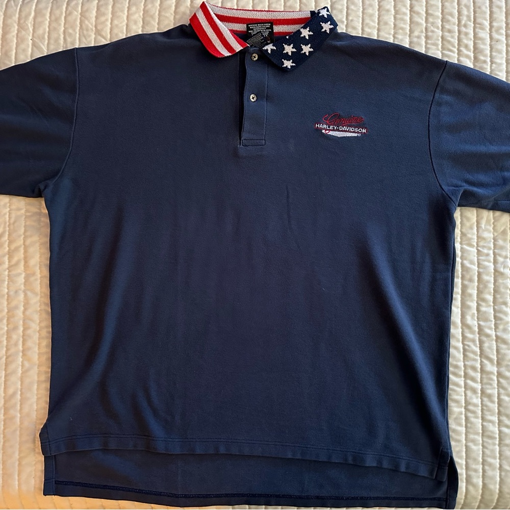 Vintage Harley Davidson polo shirt